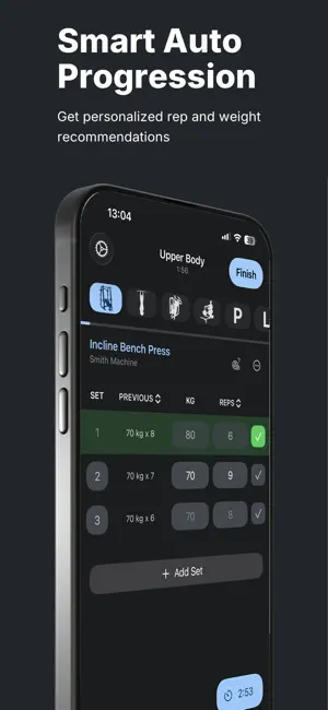 GymEvo: Workout & Calorie Log screenshot 1