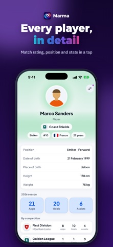 Marma: Live Football Scores screenshot 10