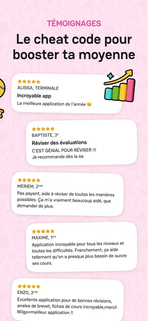 wilgo| IA n°1 révision devoirs iPhone screenshot 5