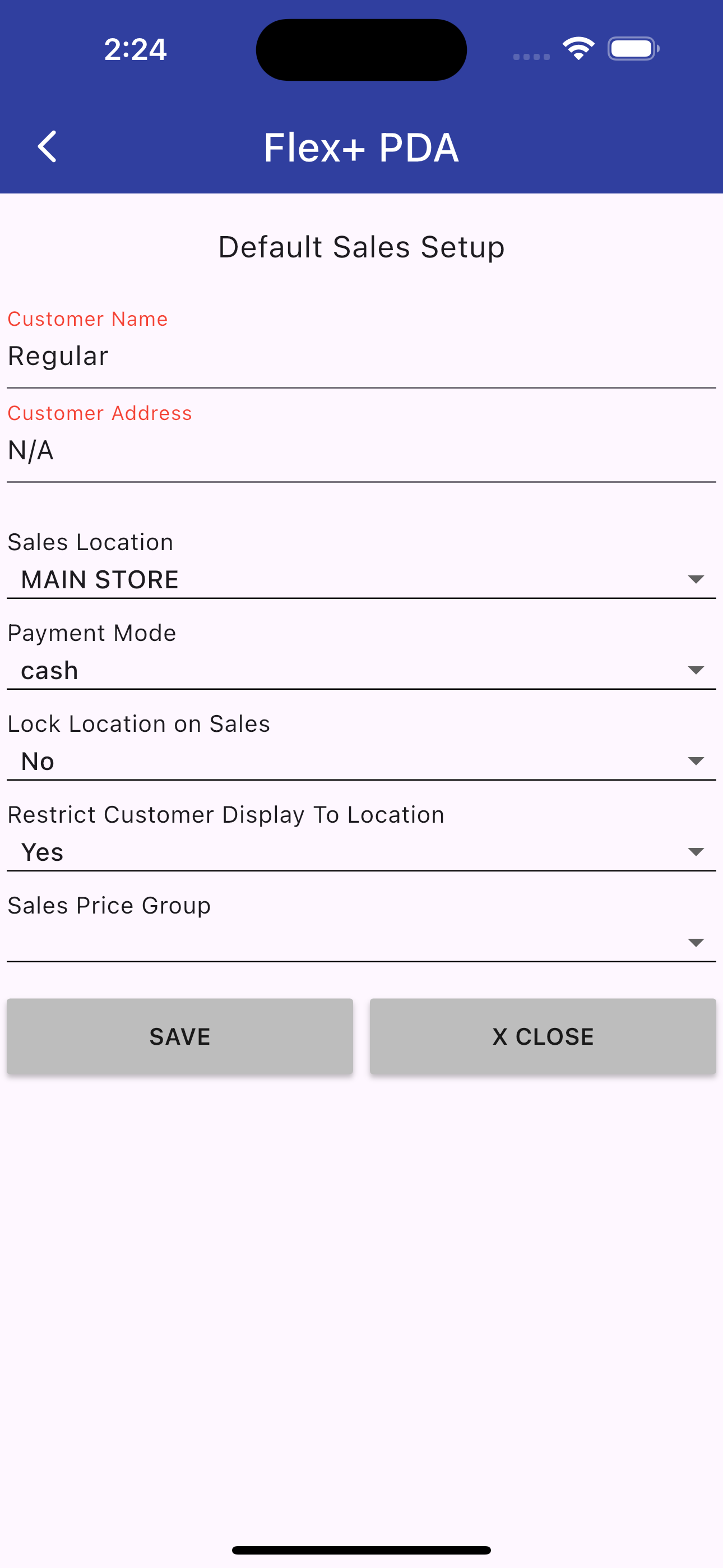 Flex+ PDA screenshot 10