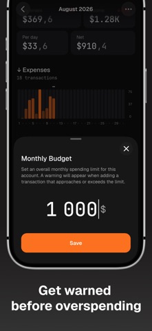 Manual Expense Tracker - Goose Screenshot 8 of 9