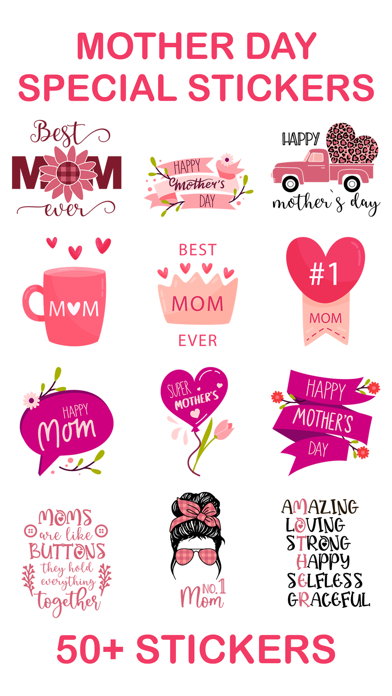 Screenshot #1 pour Mother's Day Special Sticker