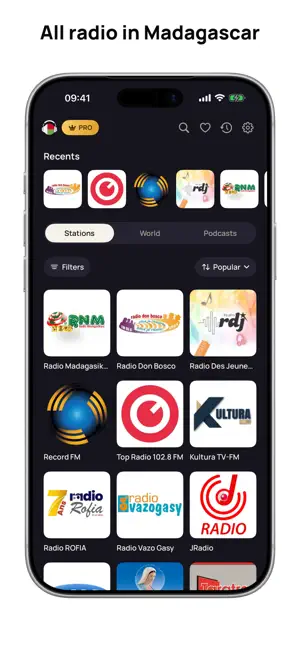 Madagascar Radio: FM Online screenshot 1