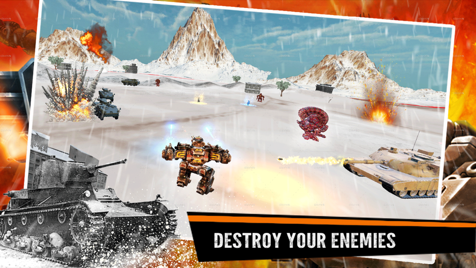 #4. Robot Wars: Real Steel Warfare (iOS) 由: Connect Technologies