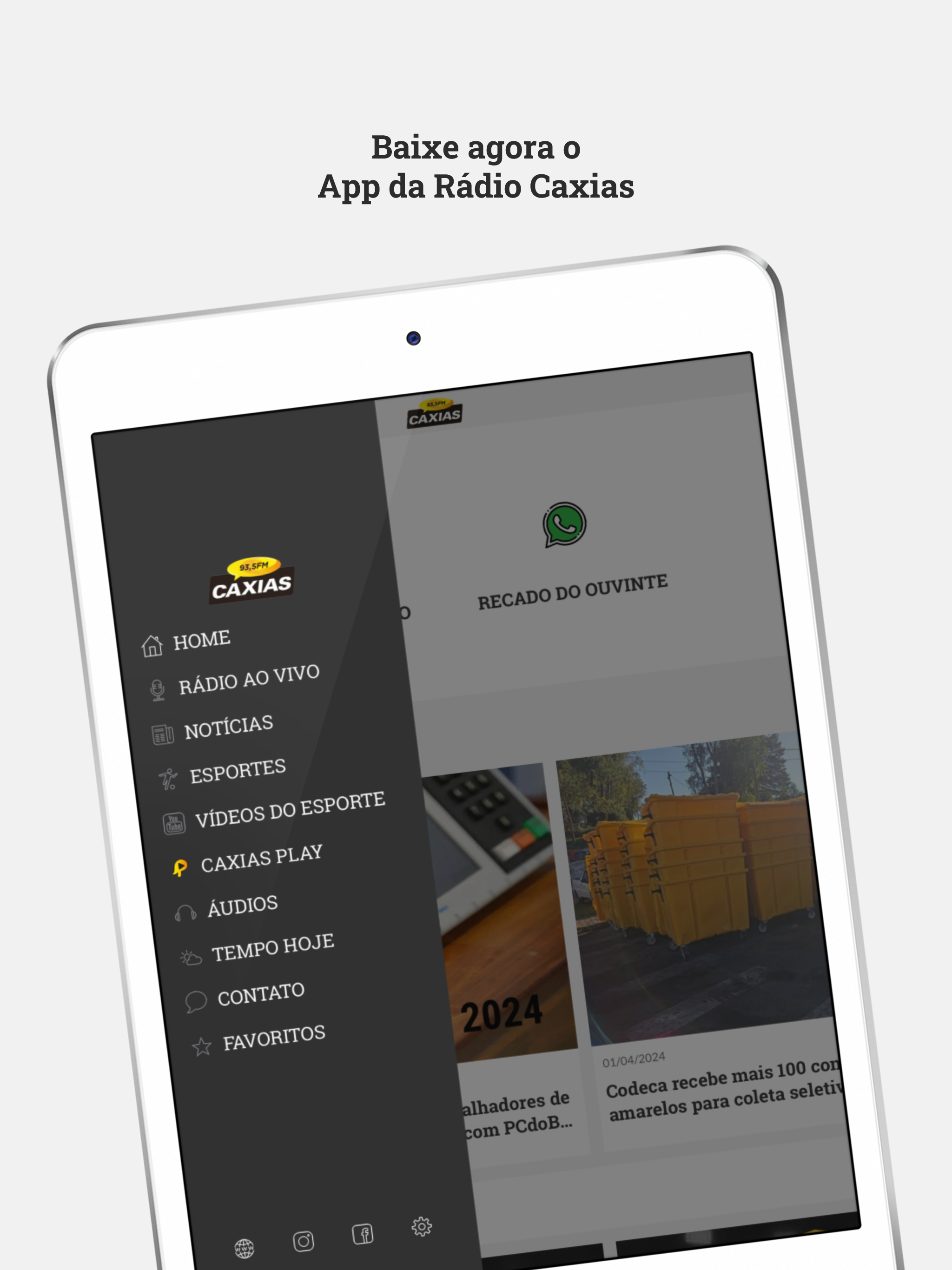Rádio Caxias screenshot 7