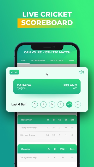 Smartcric - HD Live Cricket TV Screenshot