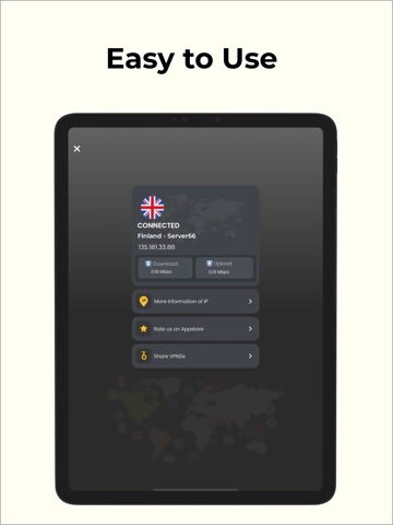 VPNSix - Optimized and Fast ipad screenshot 3