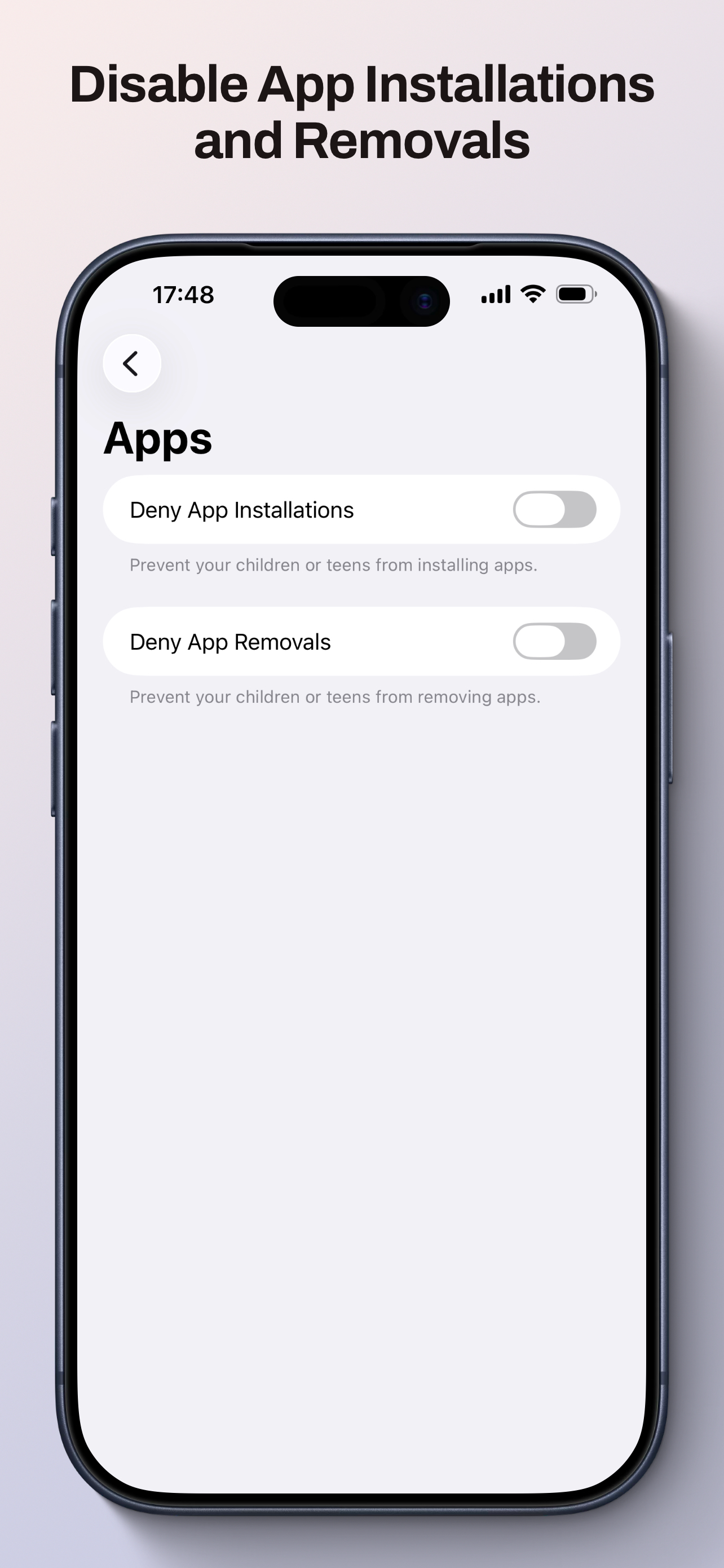Parental Filter screenshot 4