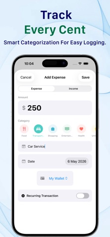 Track Budget and Expense Screenshot 6 of 9