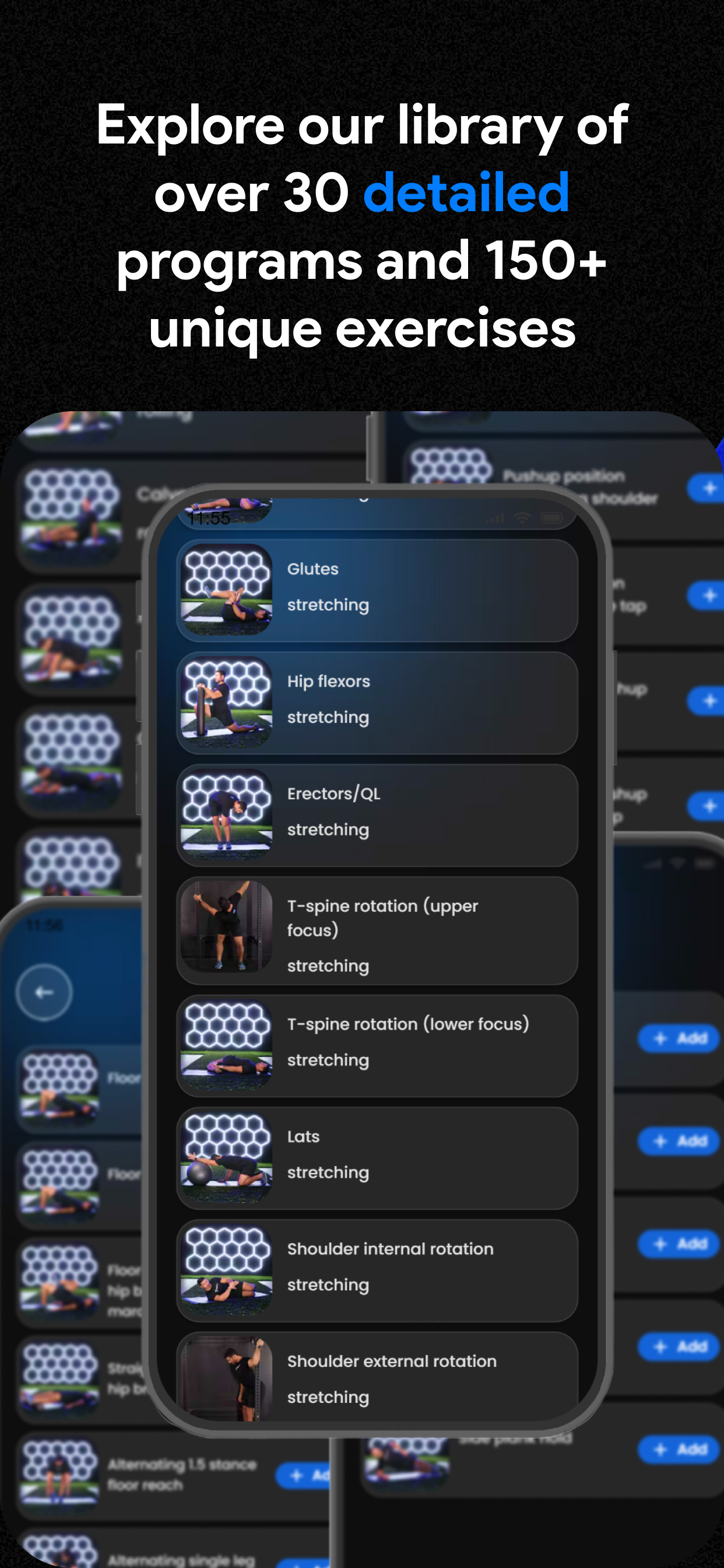 Stretching mobility: ReliefApp