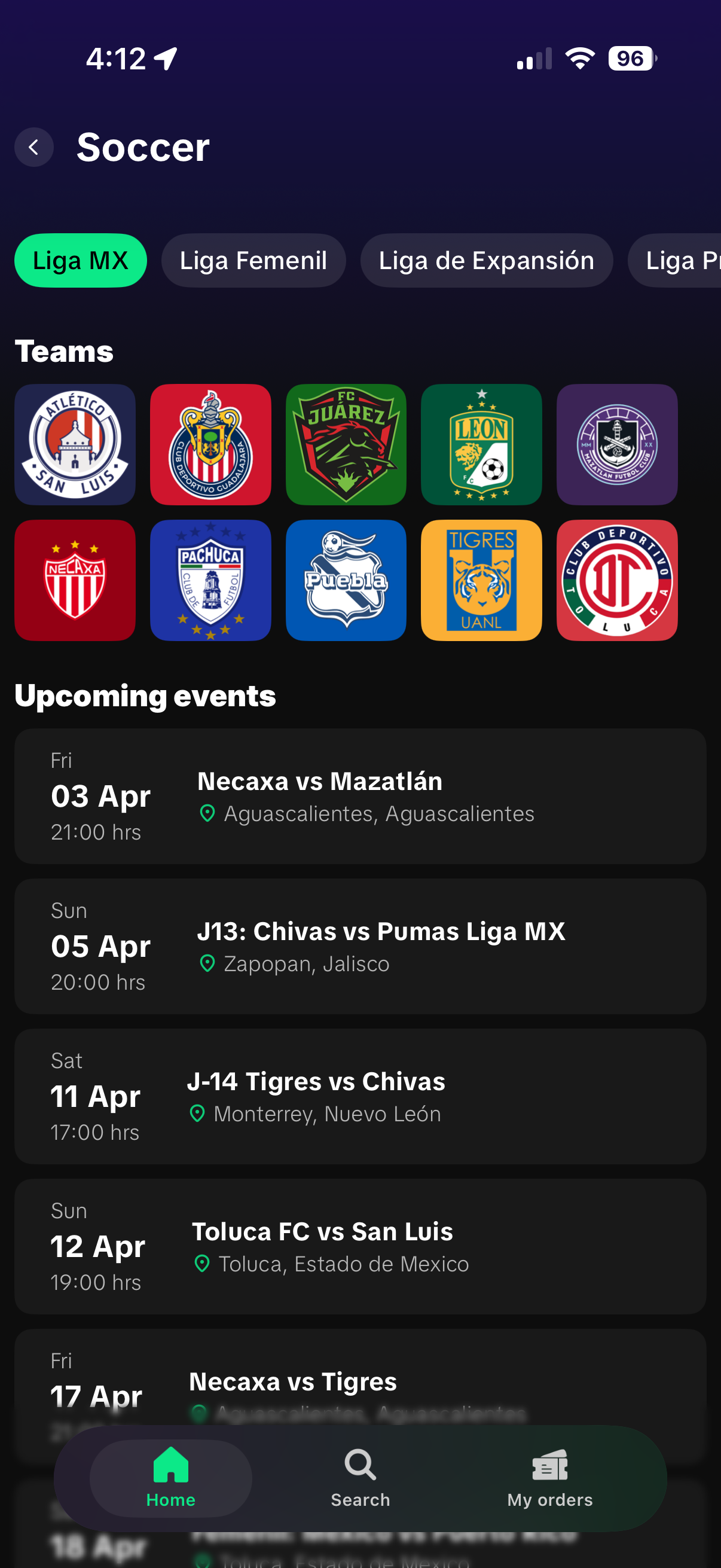 Boletomóvil screenshot 3