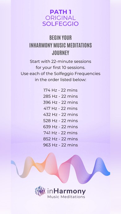 inHarmony: Music Meditations Screenshot