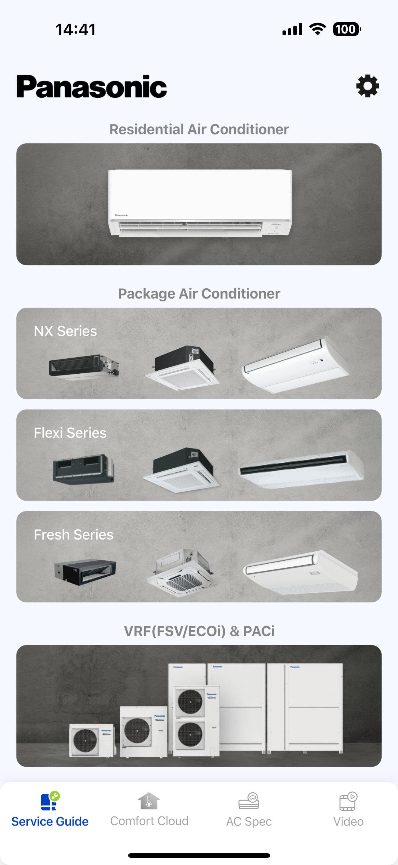 Panasonic AC Service Guide