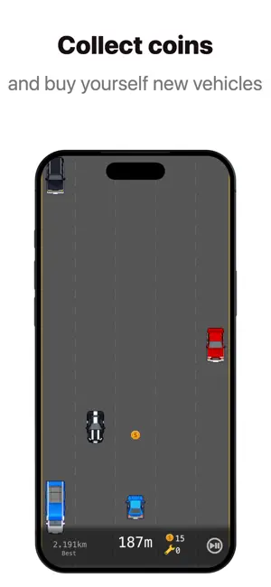 Lane Rush: Endless Car Run screenshot 3