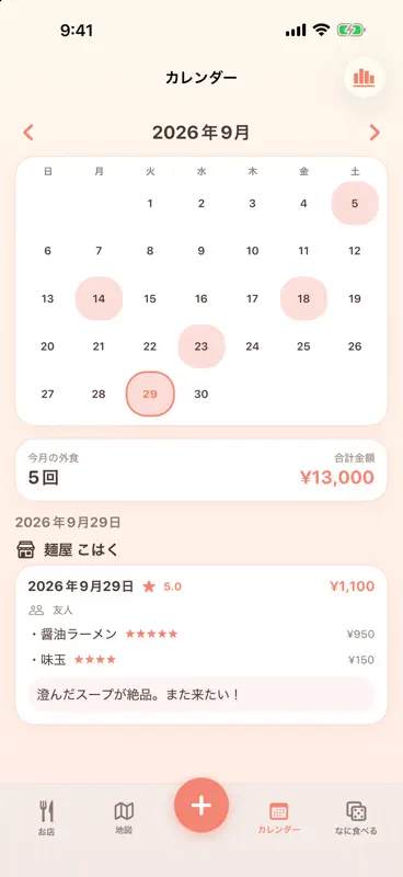 食べたい食べたお店 screenshot 3 of 7