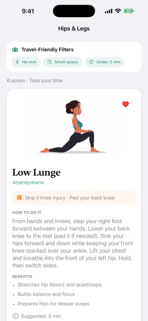 Yoga to Go screenshot 3