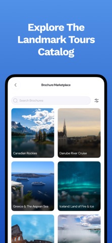 Landmark Tours iPhone screenshot