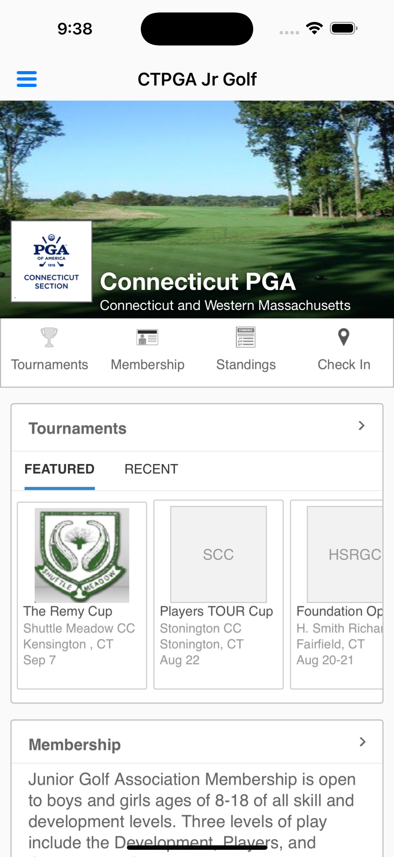 Connecticut PGA Jr Golf