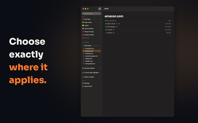 FOCO: Word Highlighter screenshot 3