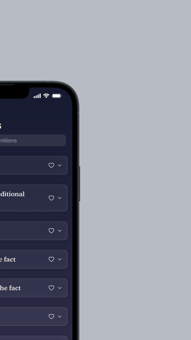 Screenshot #2 pour Legal Terms: Law Dictionary