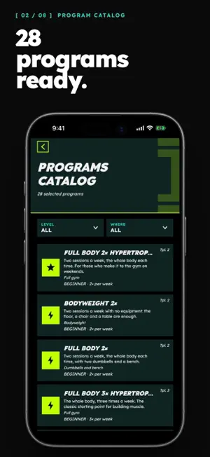 IRON: Gym Log & Lifting Diary screenshot 2