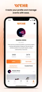 WEHR - Create & Explore Events screenshot #6 for iPhone