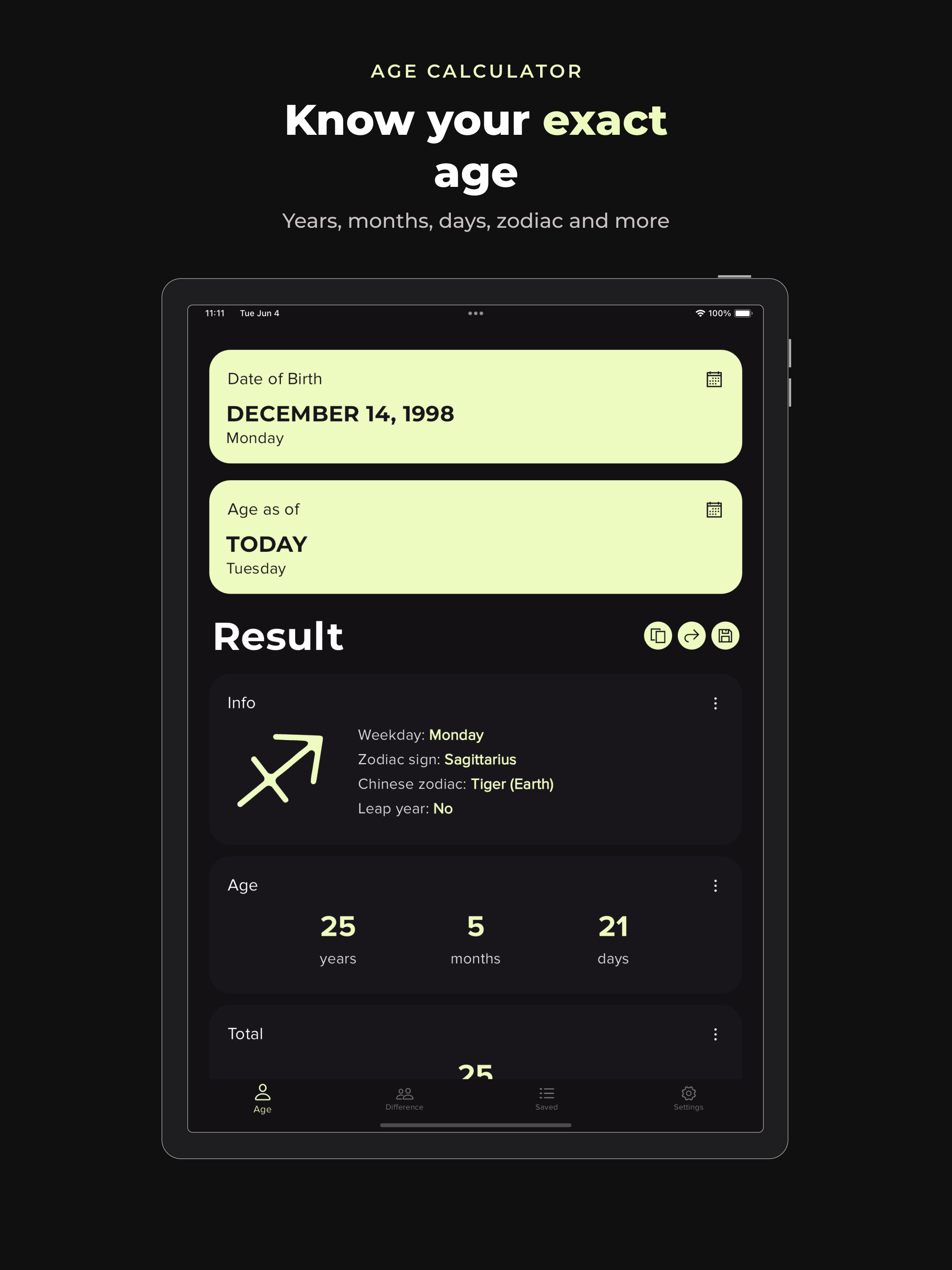 Age Calculator: Days Counter screenshot 7