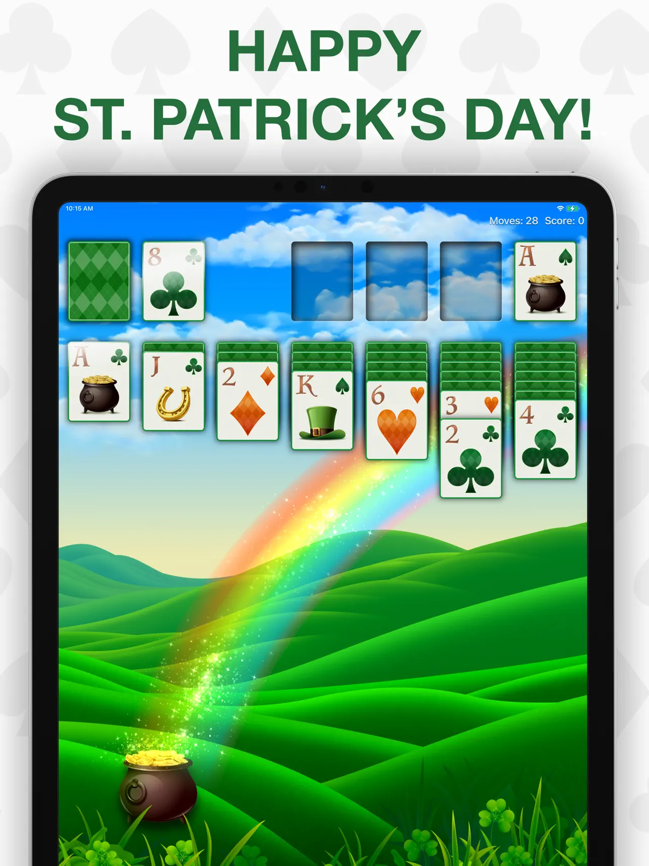 #4. Real Solitaire for iPad (iOS) By: EdgeRift, Inc.