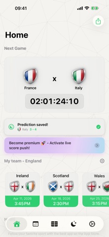 6 Nations - Rugby Scores Live iPhone screenshot