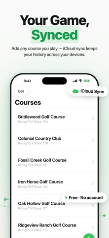 Handicap Tracker Screenshot 5 of 5