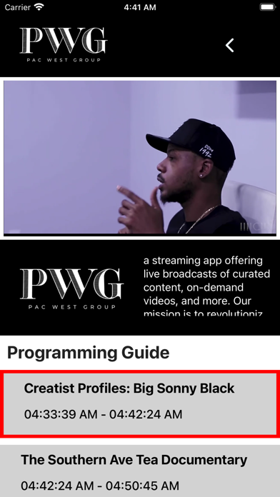 THE PWG NETWORK Screenshot 4 - AppWisp.com THE PWG NETWORK Screenshot 4 - AppWisp.com
