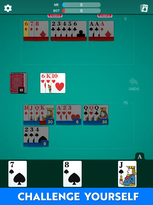 Rummy 500 - Card Game * screenshot 12