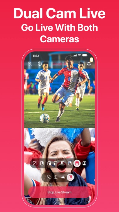 Screen Recorder - Dual Cam iPhone screenshot 3 - Utilities app
