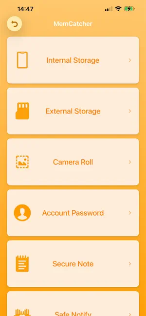 MemCatcher screenshot 2