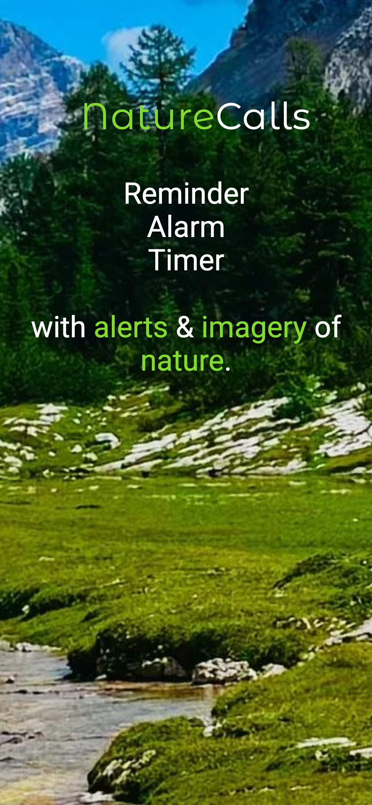 NatureCalls - Alarm|Reminder