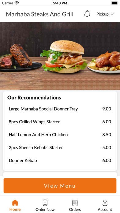 Marhaba Steaks And Grill. Screenshot