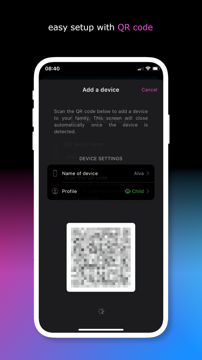 Parental Control App - Blokada