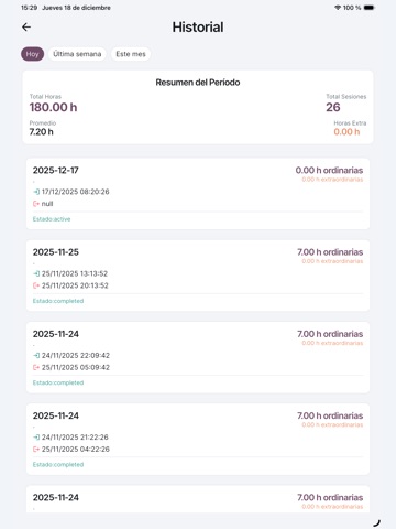 Odoo HR Hub iPad screenshot