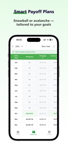 Debtoff – Debt Payoff Planner Screenshot 2 of 4