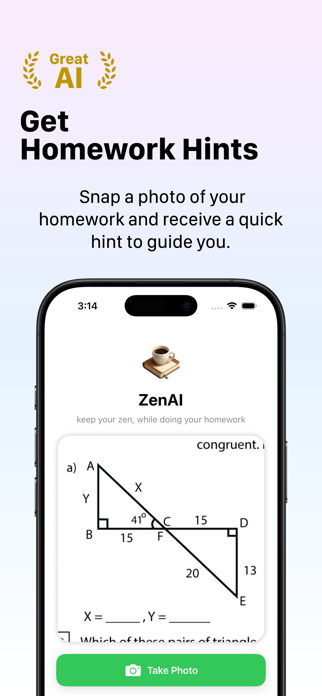 ZenAI - study smarter Screenshot 1 of 4