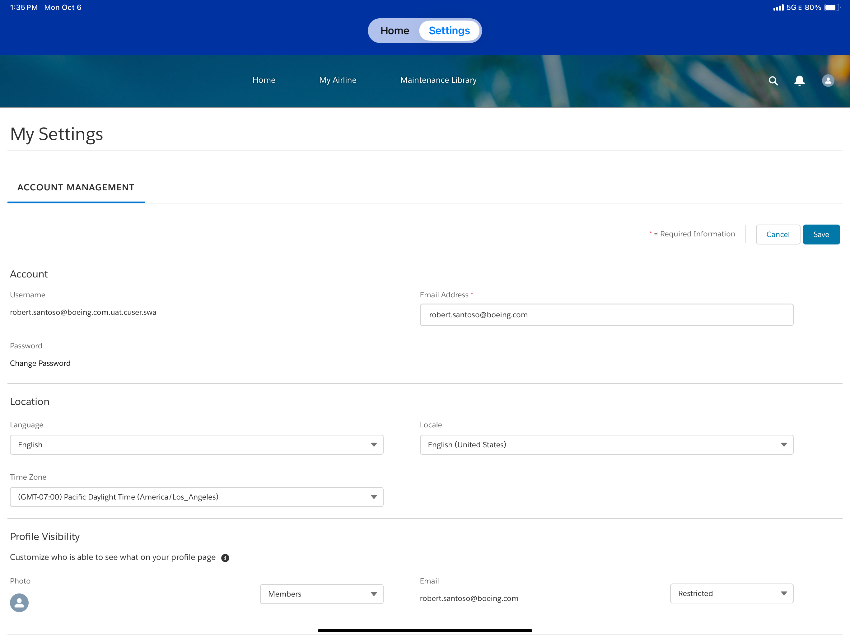 Boeing FeedbackApp
