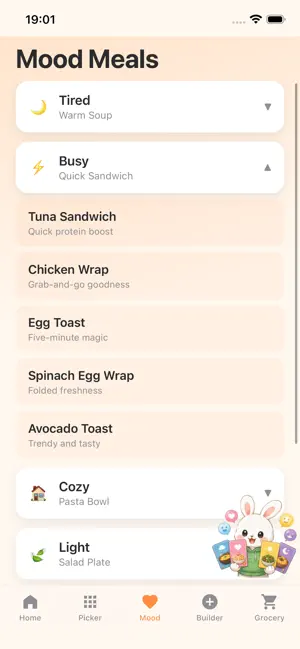 BunRecMeal iPhone screenshot 3