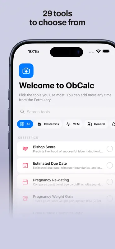 ObCalc screenshot 1 of 7