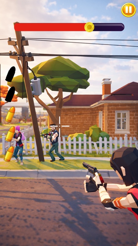Polygon Action Shooting Games screenshot 2