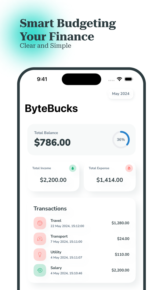 ByteBucks - Money Manager - 1.0 - (iOS)