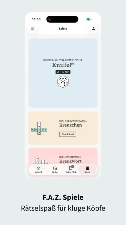Screenshot 5 von 6 zu F.A.Z. - Nachrichten