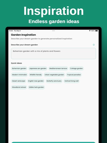 Landscape Design - Gardenby AI iPad screenshot