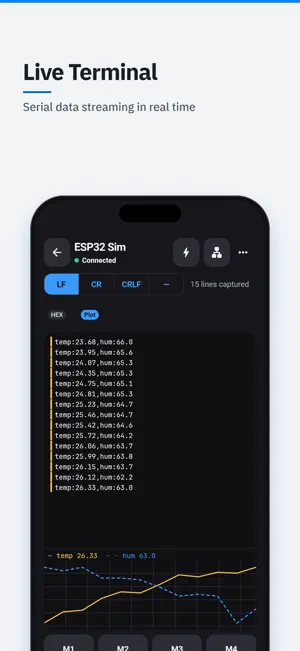 BlueTerm: Bluetooth Terminal screenshot 2