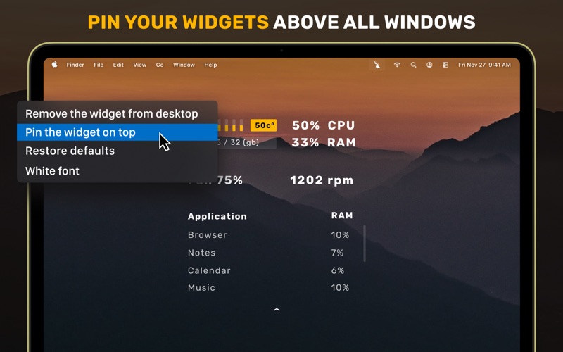 Widgetter - Custom Desktop Screenshot 6 of 9