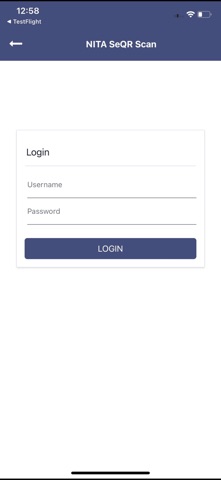NITA SeQR Scan screenshot